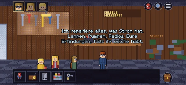 Kurbels Werkstatt in New Dawn